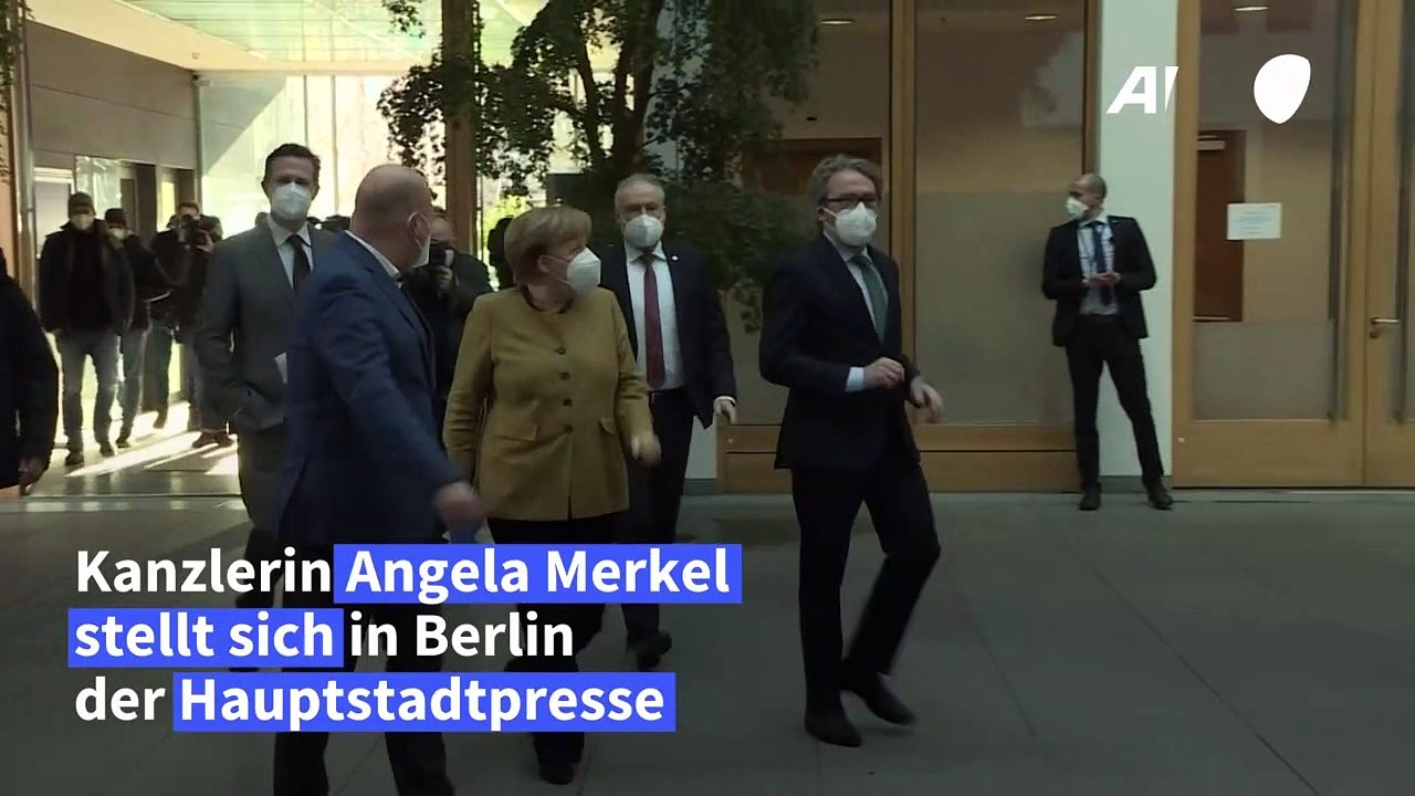 Kanzlerin Merkel ist mit sich im Reinen