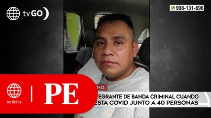 PNP captura a 'Loco Aroni' en fiesta COVID en San Juan de Lurigancho | Primera Edición