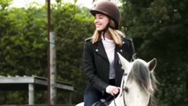 Phoebe Dynevor And Rege Jean Page Horse Ride Training For Bridgerton