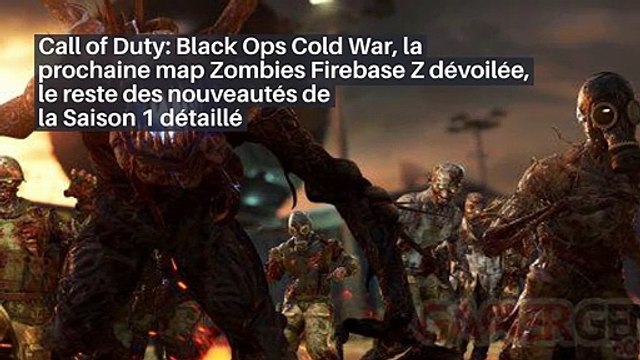 Call of Duty: Black Ops Cold War, la prochaine map Zombies Firebase Z dévoilée, le reste des nouveautés de la Saison 1 détaillé_IN