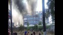 Incêndio em fábrica de vacinas deixa cinco mortos