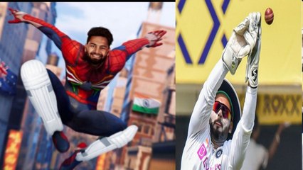 IND v AUS4thTest: Spider-Pant - ICC Shares Image Of Pant in Spiderman Attire | Spiderman song