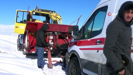 Van Büyükşehir’den hasta kurtarma ve yol açma mesaisi