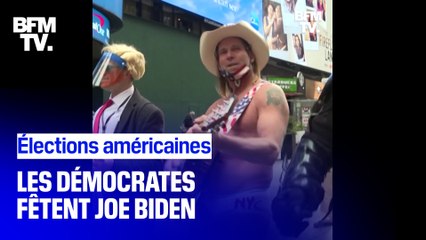 Download Video: Élections américaines: les démocrates fêtent Joe Biden