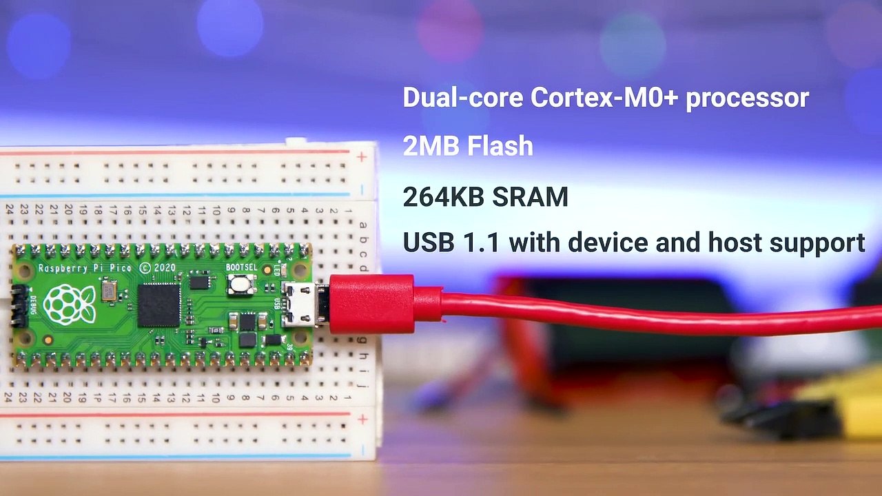 Présentation du Raspberry Pi Pico
