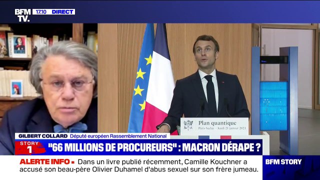 Gilbert Collard: Si on ne peut plus critiquer la politique du chef de l'État sans être traité de procureur, on est dans quelque chose qui relève du totalitarisme de la pensée