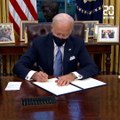 Joe Biden signe le retour des Etats-Unis dans l'Accord de Paris sur le climat
