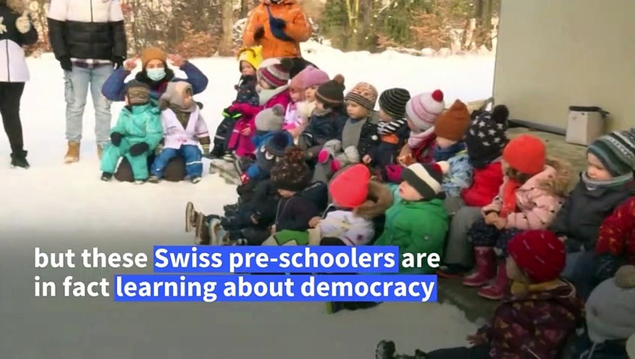 For Swiss preschoolers, democracy is child's play