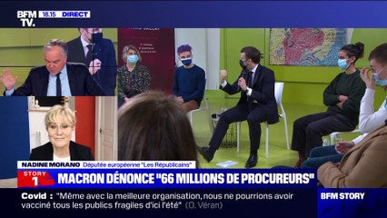 Story 3 : La France est devenue "une nation de 66 millions de procureurs", déplore Emmanuel Macron - 21/01