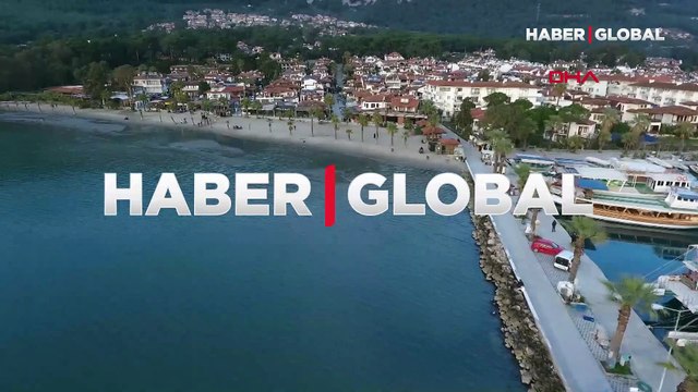 Muğla Akyaka'daki deniz çekilmesi havadan görüntülendi! Depremle ilgisi var mı?