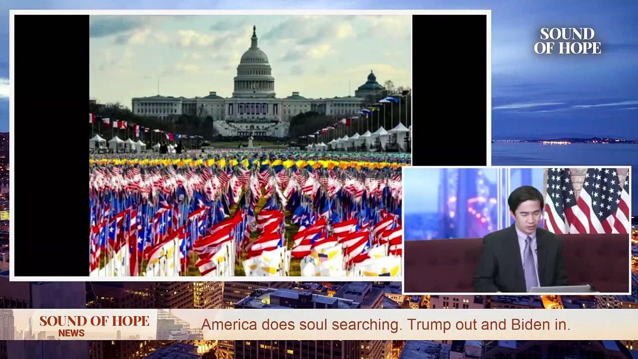 America does soul searching. Trump out and Biden in.