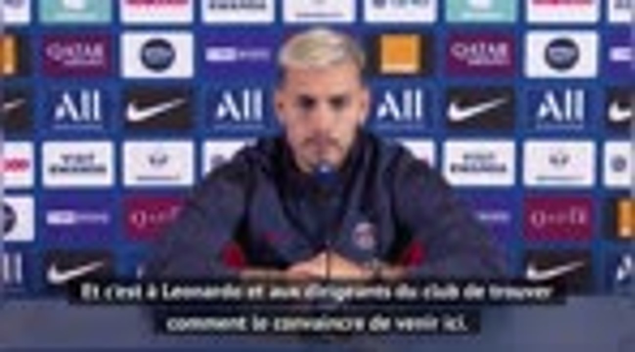 PSG - L'appel du pied de Paredes à Messi
