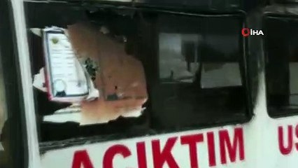 Kokoreç arabası cayır çayır yandı