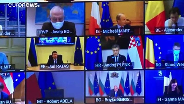 Videoconferencia de líderes europeos para coordinar la vacunación y valorar posibles restricciones
