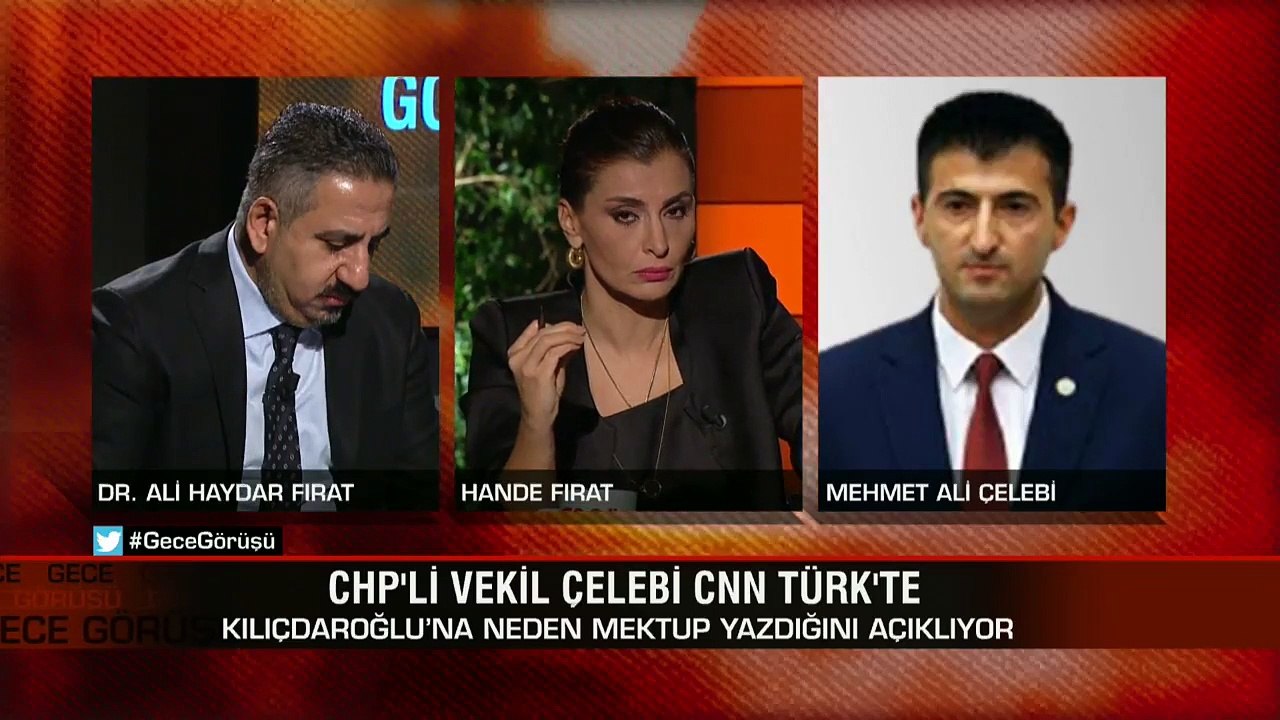 CHP'li vekil Çelebi CNN TÜRK'te! Kılıçdaroğlu'na neden mektup yazdığını açıkladı