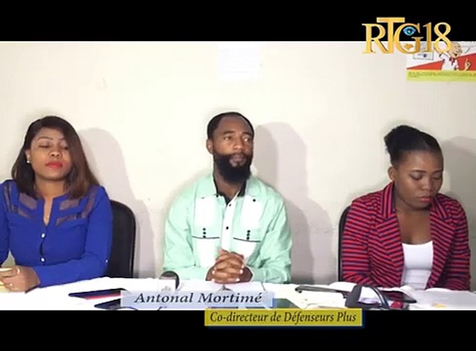 Défenseurs Plus ki se kolektif kap defann dwa moun prezante rapò li reyalize sou sitiyasyon dwa moun