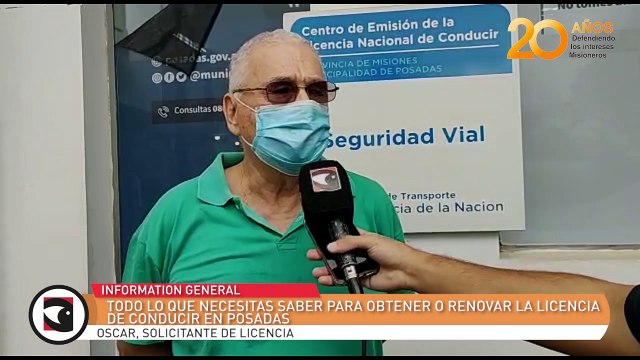 Todo lo que necesitas saber para obtener o renovar la licencia de conducir en Posadas
