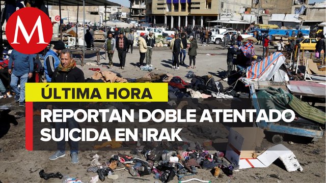 Ataque suicida en Irak deja al menos 32 muertos y 110 heridos en mercado de Bagdad