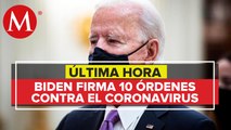 Aplicar 100 millones de vacunas en cien 100 días, el plan de Biden contra covid-19