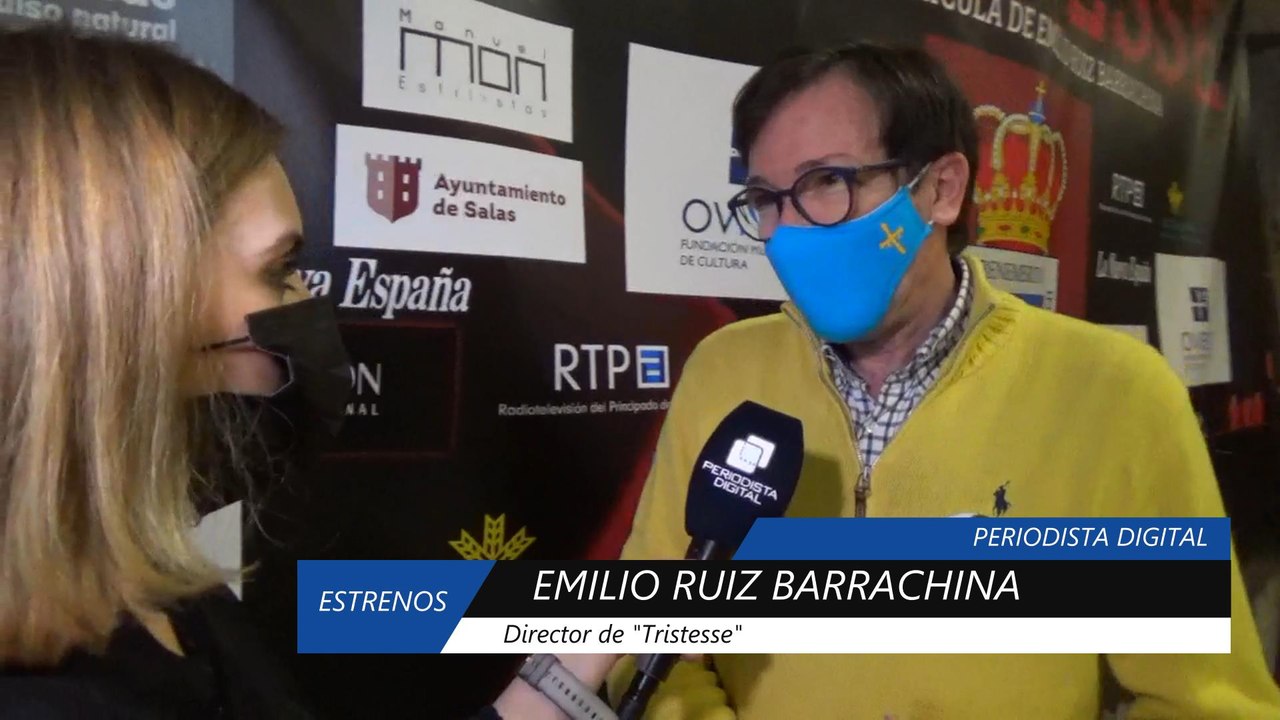 Madrid: Premiere de  la película "Tristesse"  y entrevista con Emilio Ruiz Barrachina