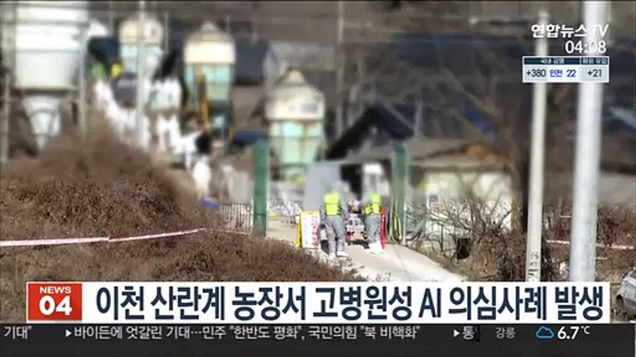 이천 산란계 농장서 고병원성 AI 의심사례 발생