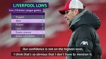 Klopp not looking to transfer market to solve Liverpool slump