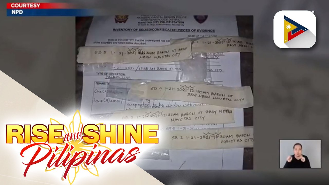 P80-K na halaga ng shabu, nasabat sa Navotas at Taguig City