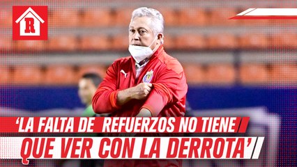 Vucetich: "La falta de  refuerzos  no tiene nada que ver con el resultado de esta noche"