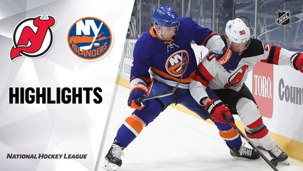 NHL Highlights | Devils @ Islanders 1/21/21
