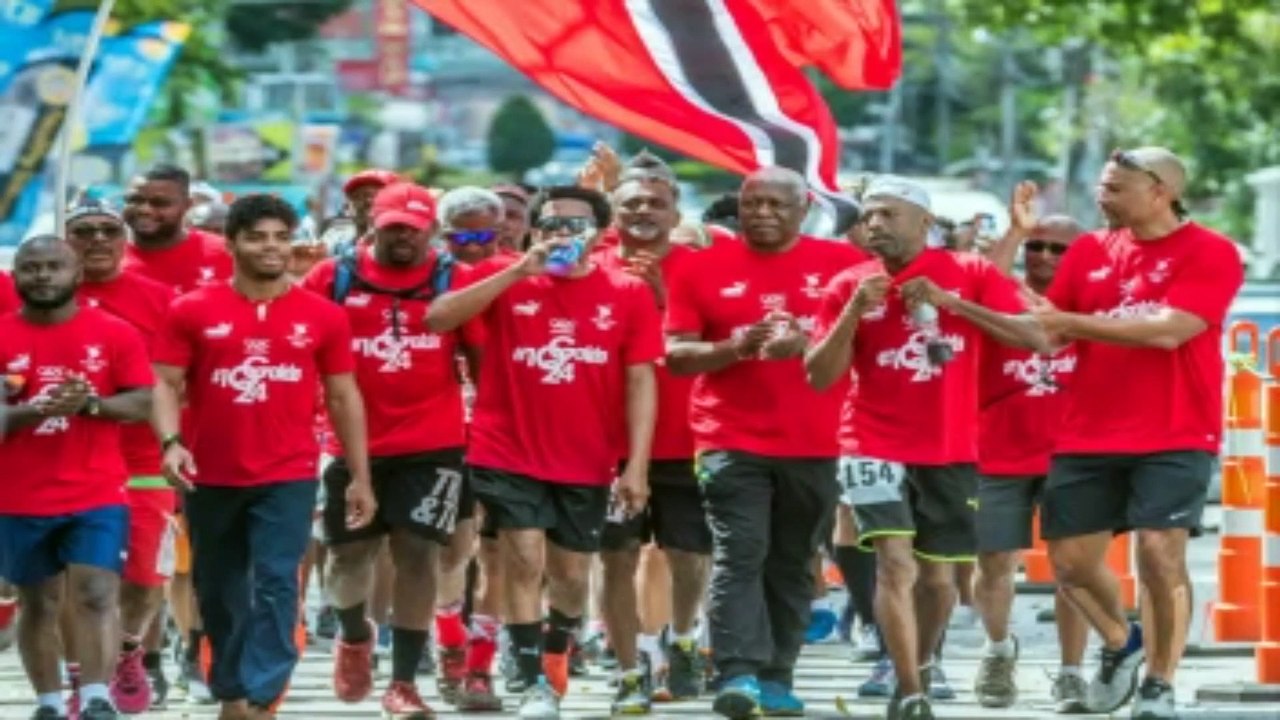 BRIAN LEWIS ON MARATHON WALK