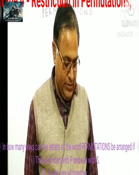 Permutation and Combination L-7 Part 2- Type 4 Permutation and Combination Restrictions in Permutation- Class 11 Maths Chapter7 NCERT solutions-Mathematic Classes-