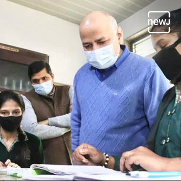 Schools Reopen In Delhi, Deputy CM Manish Sisodia Pays A Visit