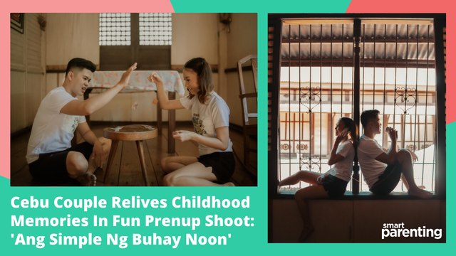 Cebu Couple Relives Childhood Memories In Fun Prenup Shoot: 'Ang Simple Ng Buhay Noon'