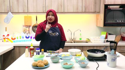 Jom Masak Bergedel Tuna! | Chef Jr.
