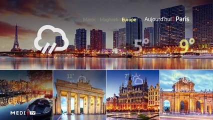 Météo du 22/01/2021 sur MEDI1TV Afrique