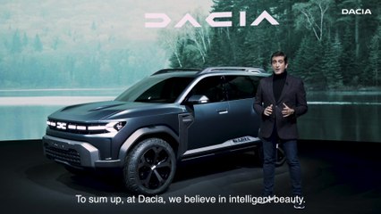 Dacia Bigster Concept - Interview Alejandro MESONERO-ROMANOS, designer