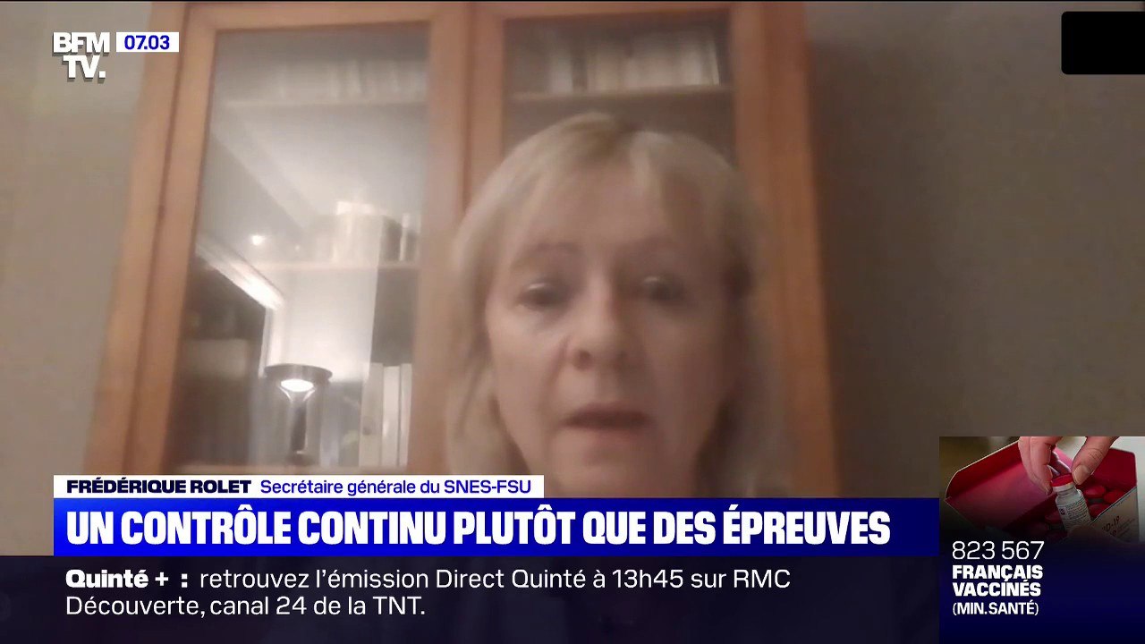 Frédérique Rolet (SNES-FSU) s'inquiète de "l'appropriation" du programme scolaire