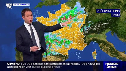 La météo pour ce vendredi 22 janvier 2021