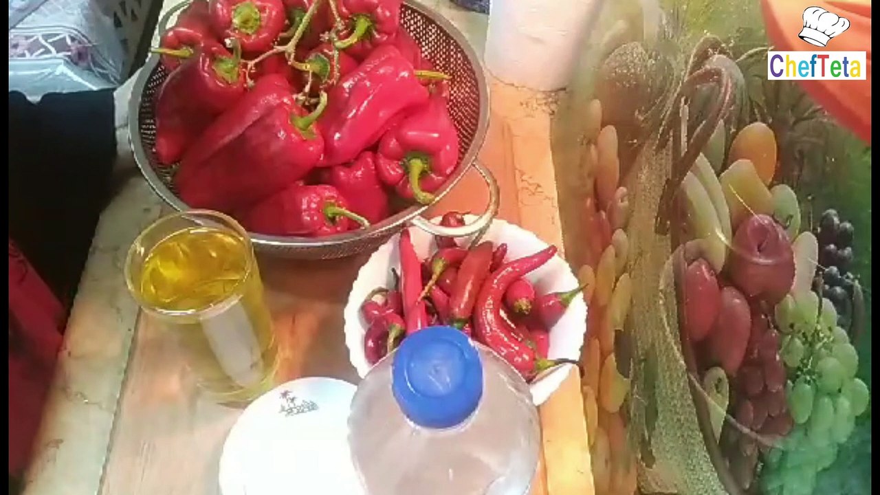 طريقة عمل دقة الشطة  هريسة - المعبوج