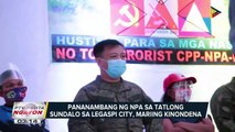Pananambang ng NPA sa tatlong sundalo sa Legaspi City, mariing kinondena