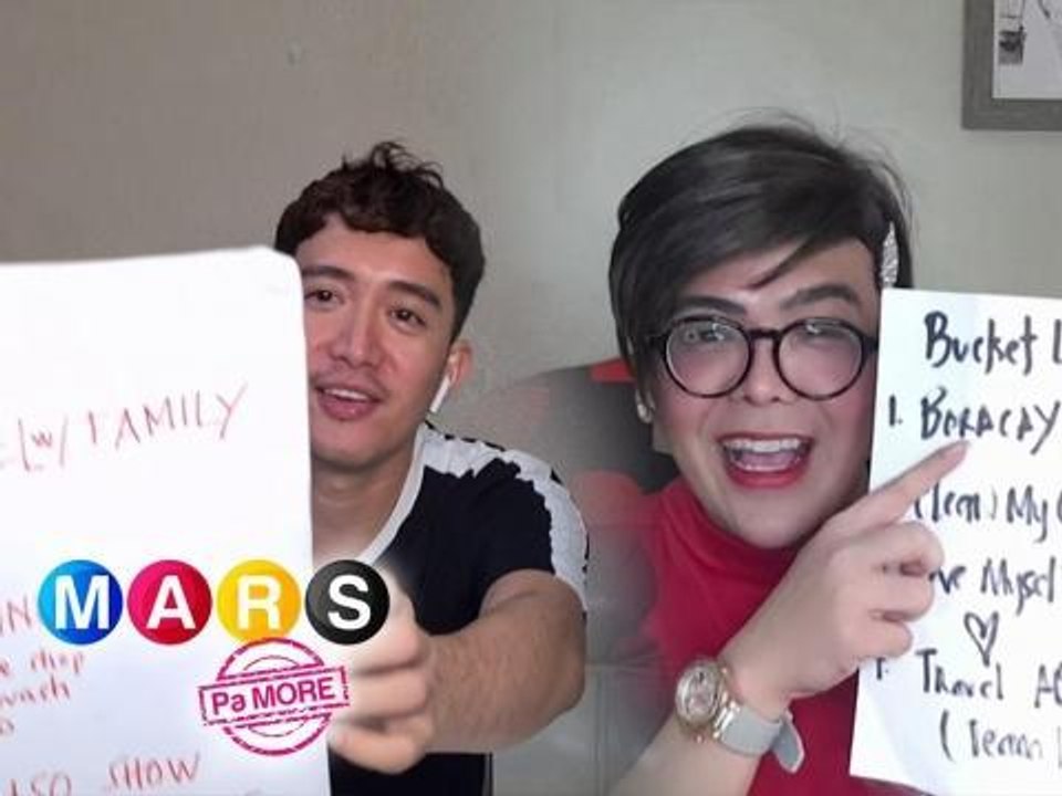 Mars Pa More: List your 2021 Bucket List with Jason Francisco and AJ Tamiza! | Mars Sharing Group