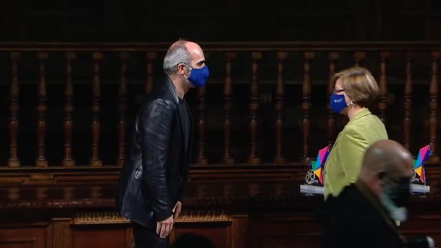 Luis Tosar recibe el premio del Cine Solidario al mejor actor