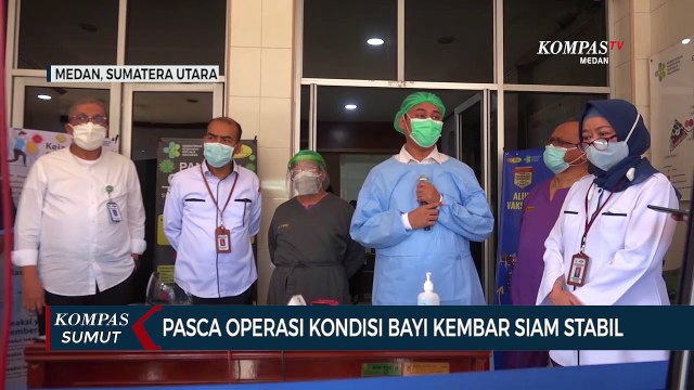 Pasca Operasi Kondisi Bayi Kembar Siam Stabil