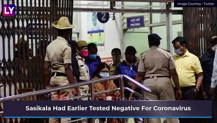 Download Video: VK Sasikala, Former Jayalalitha Aide Contracts Coronavirus In Jail, Shifted To ICU