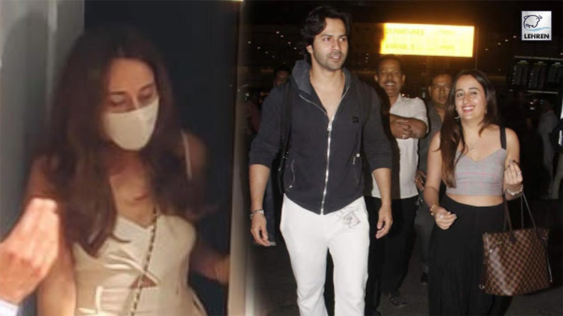 ⁣Varun Dhawan And Natasha Dalal Head To Alibaug For Their Wedding