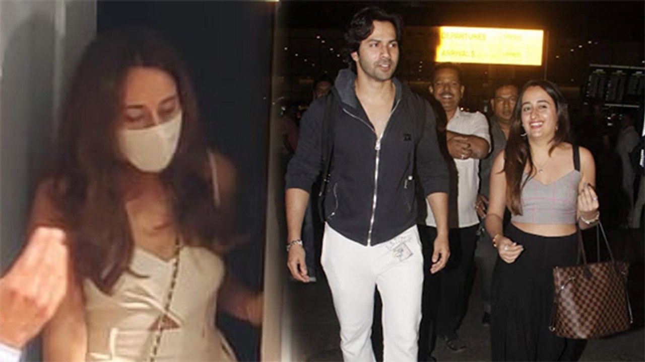 Varun Dhawan And Natasha Dalal Head To Alibaug For Their Wedding