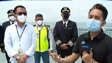 Hadiri Acara Tabur Bunga, Dirut Sriwijaya Air Sampaikan Duka Mendalam