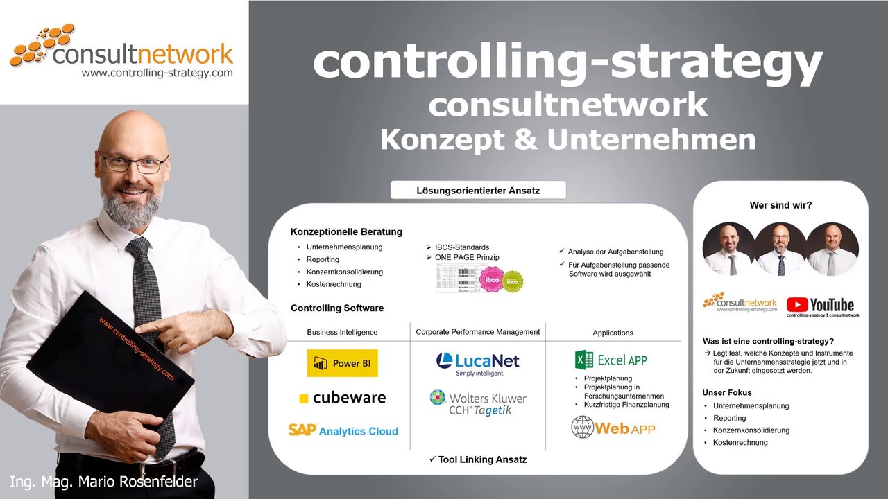 controlling-strategy I consultnetwork Konzept & Unternehmen