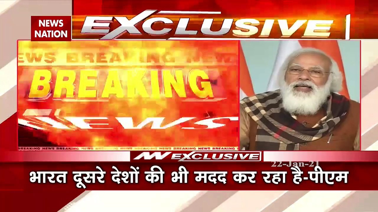 PM Modi interacting with corona vaccination beneficiaries in Varanasi