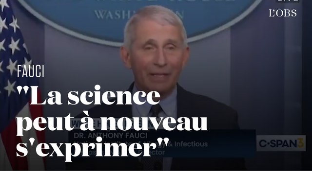 Anthony Fauci est soulagé que la science puisse à nouveau s'exprimer avec Joe Biden